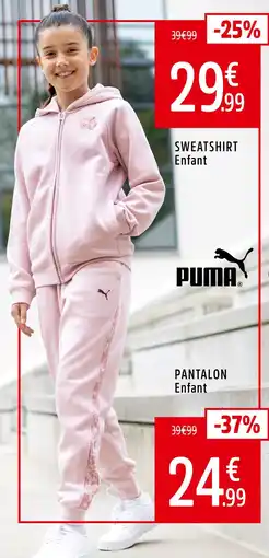 Intersport PUMA Sweatshirt enfant offre
