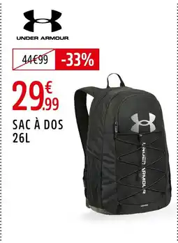 Intersport UNDER ARMOUR Sac à dos 26L offre