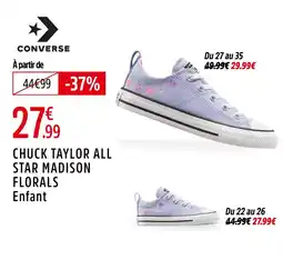 Intersport CONVERSE Chuck taylor all star madison florals offre