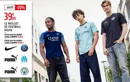 Intersport PUMA Le maillot de football adulte offre