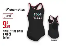 Intersport ENERGETICS Maillot de bain 1 pièce enfant offre