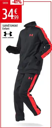 Intersport UNDER AMOUR Survêtement enfant offre