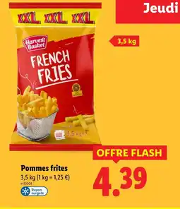 Lidl Harvest Basket Pommes frites offre