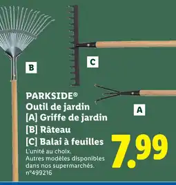 Lidl PARKSIDE Outil de jardin offre