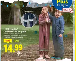 Lidl lupilu Combinaison de pluie offre