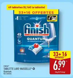 ALDI Finish Tablette Lave-Vaisselle Quantum offre