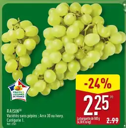 ALDI Raisin offre