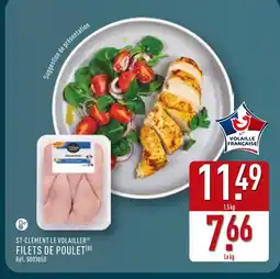 ALDI ST-CLÉMENT LE VOLAILLER FILETS DE POULET offre