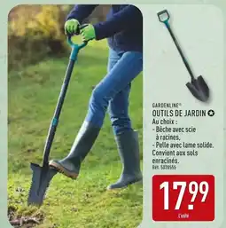 ALDI GARDENLINE Outils de jardin offre