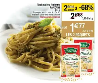 Tagliatelles fraĂźches