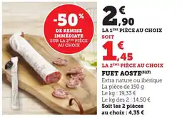 Bi1 Fuet aoste offre