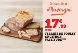 Bi1 Terrine de poulet au citron valtitude offre