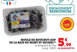 Bi1 Moule de bouchot aop de la baie du mont st michel offre