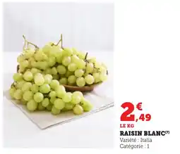 Bi1 Raisin blanc offre