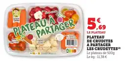 Bi1 Plateau de crudites a partager les crudettes offre