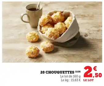 Bi1 20 chouquettes offre