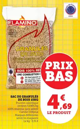 Bi1 Sac de granulés de bois offre
