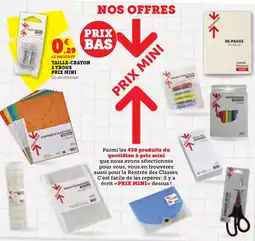 Bi1 Taille-crayon 2 trous prix mini offre