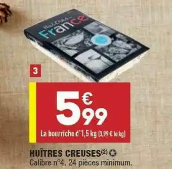 ALDI Huîtres Creuses offre