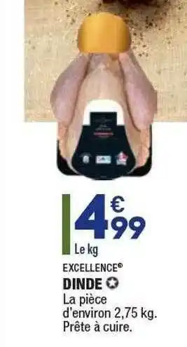ALDI Dinde Excellence offre