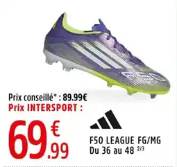Intersport F50 league fg mg du 36 au 48 offre
