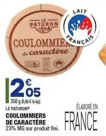 ALDI Coulommiers De Caractère Le Paturon offre