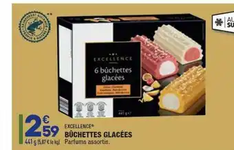 ALDI Bûchettes Glacées Excellence offre