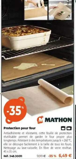 Protection Pour Four