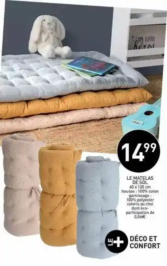 Stokomani Le Matelas De Sol offre