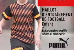 Intersport Maillot d'entraînement de football enfant offre