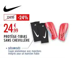 Intersport Protège-tibias sans chevillère offre