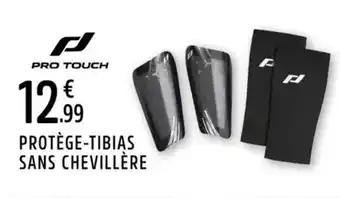 Intersport Protège-tibias sans chevillère offre
