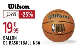 Intersport Ballon de basketball nba offre