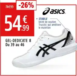 Intersport Gel-dedicate 8 offre