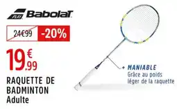 Intersport Raquette de badminton adulte offre
