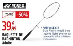 Intersport Raquette de badminton adulte offre