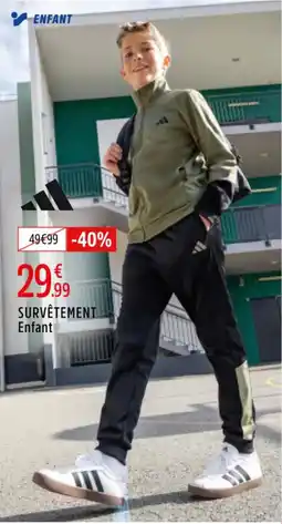 Intersport Survêtement enfant offre