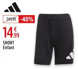 Intersport Short enfant offre