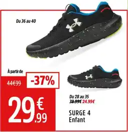 Intersport Surge 4 enfant offre