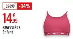 Intersport Brassière enfant offre