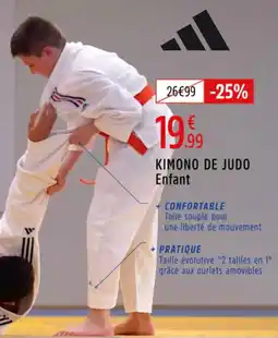Intersport Kimono de judo enfant offre