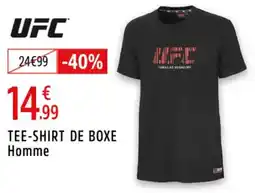 Intersport Tee-shirt de boxe homme offre