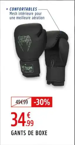 Intersport Gants de boxe offre