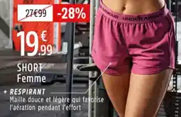 Intersport Short femme offre