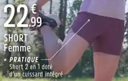 Intersport Short femme offre