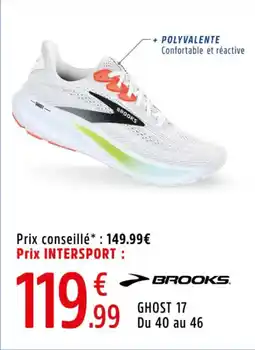 Intersport Ghost 17 offre