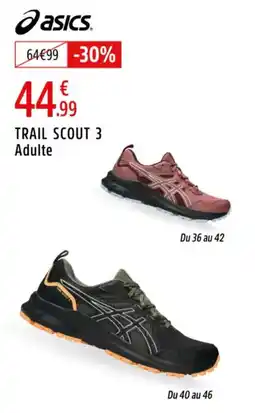 Intersport Trail scout 3 adulte offre