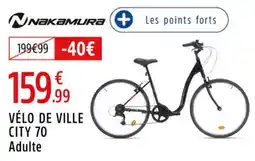 Intersport Vélo de ville city 70 adulte offre