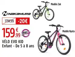 Intersport Vélo evo kid enfant offre