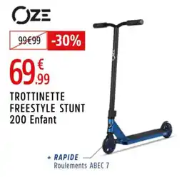 Intersport Trottinette freestyle stunt 200 enfant offre